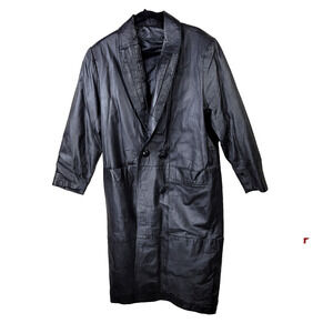 Vintage Comint Trench Coat Womens Sz Medium Petite Designer Gorpcore Grunge 90s